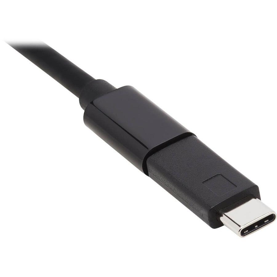Tripp Lite U444-003-Dp-Bd Usb-C To Displayport Bi-Directional Active Adapter Cable (M/M), 4K 60 Hz, Hdr, Locking Dp Connector, 3 Ft. (0.9 M)