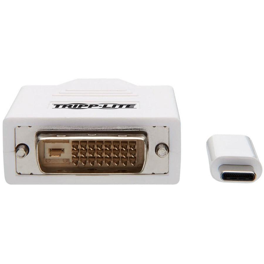 Tripp Lite U444-010-De Usb-C To Dvi Adapter Cable (Usb-C To Dvi-D Dual Link M/M), 1080P, 10 Ft. (3.1 M)