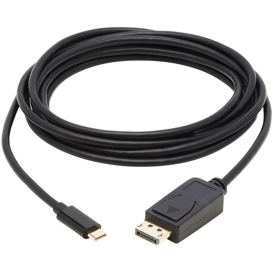 Tripp Lite U444-010-Dp-Bd Usb-C To Displayport Bi-Directional Active Adapter Cable (M/M), 4K 60 Hz, Hdr, Locking Dp Connector, 10 Ft. (3.1 M)