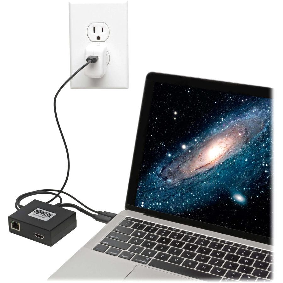 Tripp Lite U444-Cat-H Usb-C To Hdmi Over Cat6 Extender/Adapter With Poc, 150 Ft. (45 M)