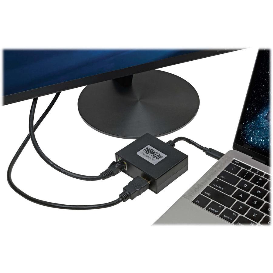 Tripp Lite U444-Cat-H Usb-C To Hdmi Over Cat6 Extender/Adapter With Poc, 150 Ft. (45 M)
