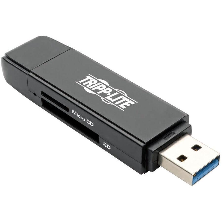 Tripp Lite U452-000-Sd-A Usb-C Memory Card Reader, 2-In-1 Usb-A/Usb-C, Usb 3.1 Gen 1