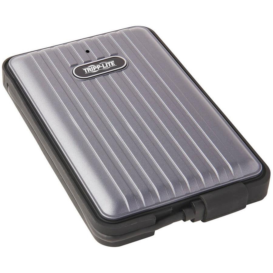 Tripp Lite U457-025-G1-Wpg Usb-C To Sata Ssd/Hdd Enclosure Adapter - Usb 3.1 Gen 1 (5 Gbps), Thunderbolt 3, Ip66 Rated, Uasp