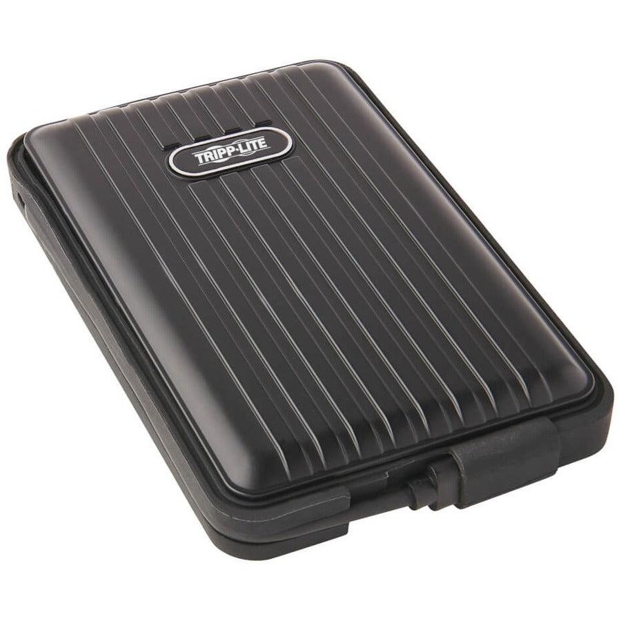 Tripp Lite U457-025-G2-Wpb Usb-C To Sata Ssd/Hdd Enclosure Adapter - Usb 3.1 Gen 2 (10 Gbps), Thunderbolt 3, Ip66 Rated, Uasp