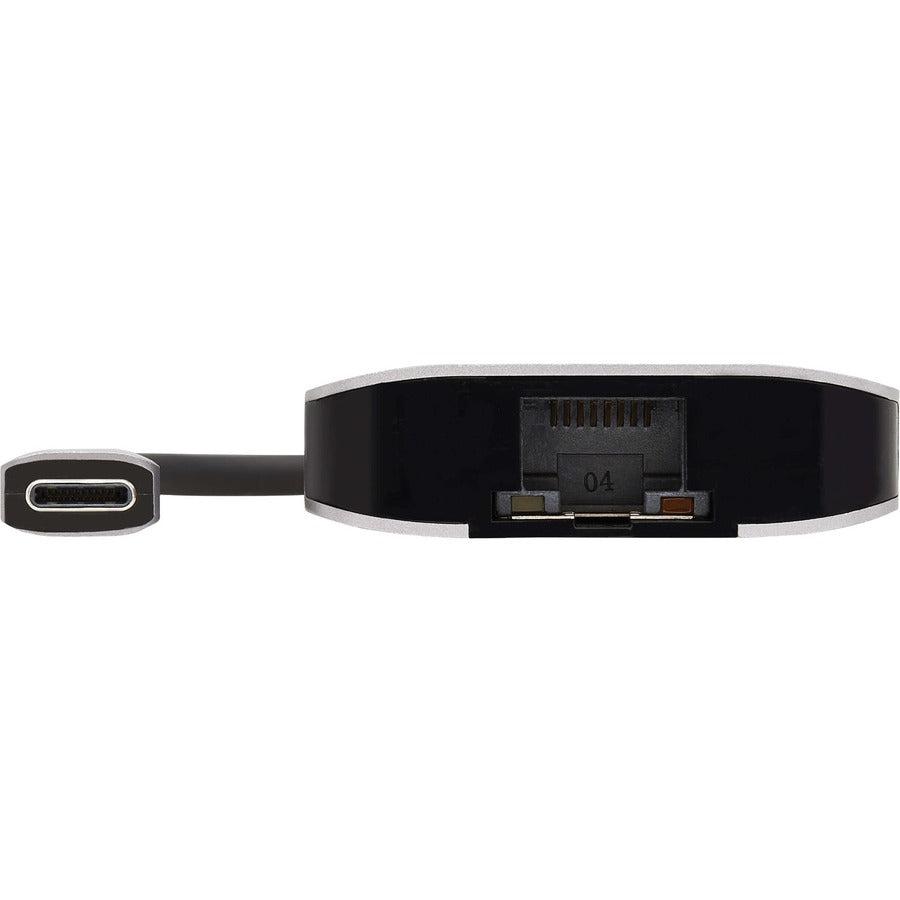 Tripp Lite U460-003-3Agalc 3-Port Usb-C Hub - Usb 3.2 Gen 1, 3 Usb-A Ports, Gbe, Thunderbolt 3, 100W Pd Charging, Aluminum Housing