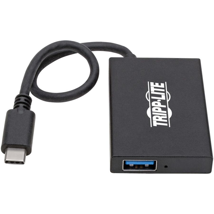 Tripp Lite U460-004-4A-G2 4-Port Usb Hub - Usb 3.1 Gen 2, 10 Gbps, 4 Usb-A Ports, Thunderbolt 3, Aluminum Housing
