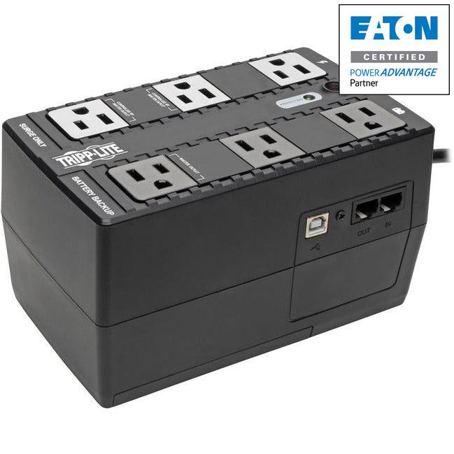 Tripp Lite Ups 350Va 210W Eco Green Battery Back Up Compact 120V Usb Rj11 50/60Hz