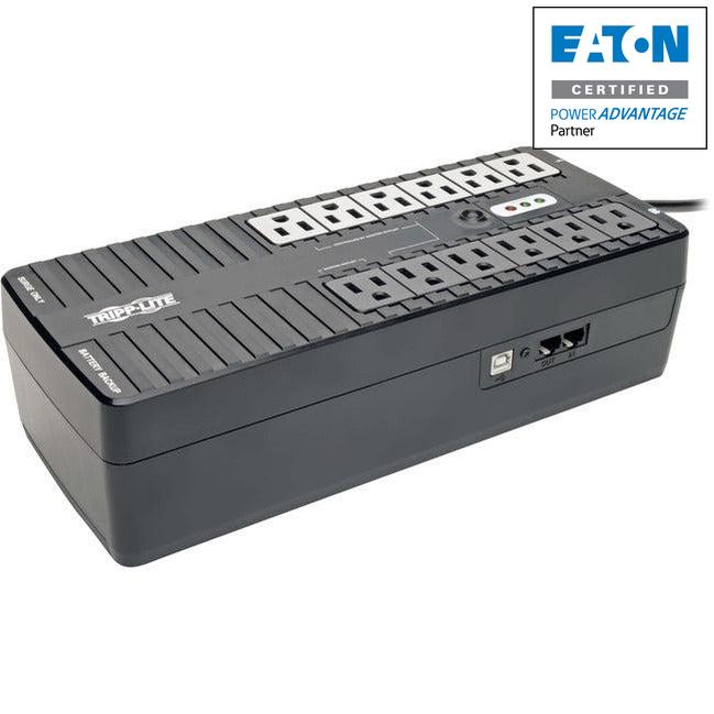 Tripp Lite Ups 900Va 480W Eco Green Battery Back Up Muted Alarm 120V 12 Outlet Usb Rj11