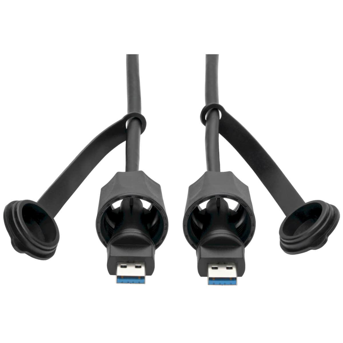 Tripp Lite Usb-A Male To Usb-A Male Cable, Superspeed, 3.0/3.1, Industrial, Ip67, Shielded, 0.91 M