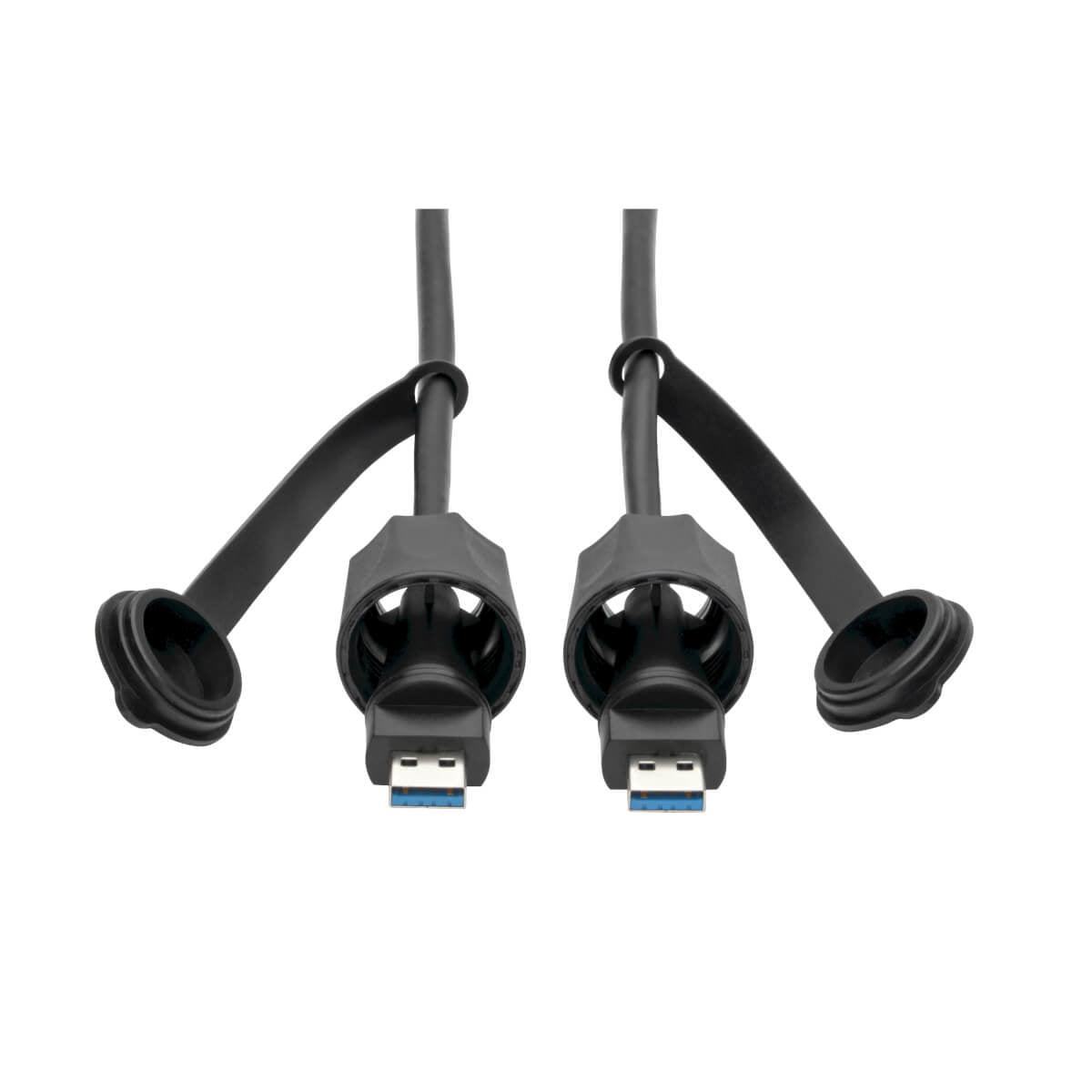 Tripp Lite Usb-A Male To Usb-A Male Cable, Superspeed, 3.0/3.1, Industrial, Ip67, Shielded, 3.05 M