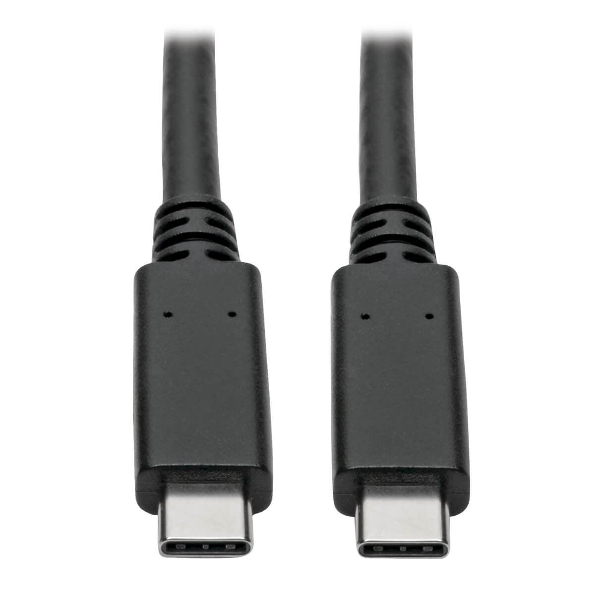 Tripp Lite Usb-C To Usb-C (Type-C) Cable, 3.1, Gen. 2, 10 Gbps, 5A Rating, Usb-If Certified, Thunderbolt 3, M/M, 0.91 M