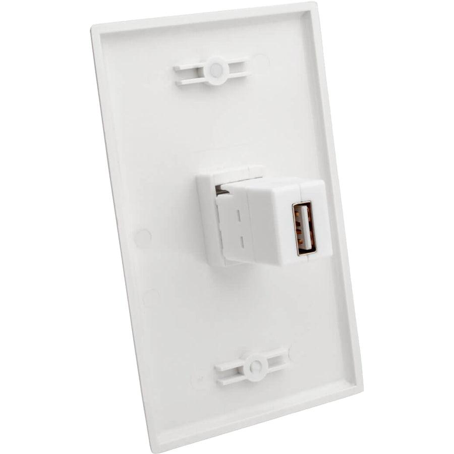 Tripp Lite Usb 2.0 All-In-One Keystone/Panel Mount Coupler (F/F), White