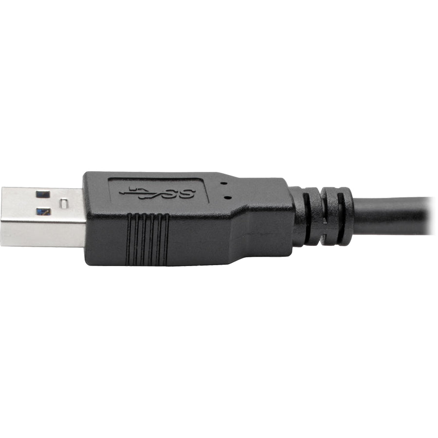 Tripp Lite Usb 3.0 Superspeed A/A Cable For Usb 3.0 All-In-One Keystone/Panel Mount Couplers (M/M), Black, 1.83 M