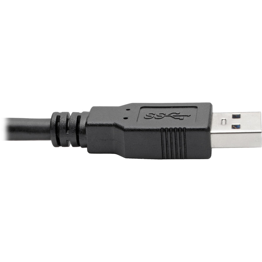 Tripp Lite Usb 3.0 Superspeed A/A Cable For Usb 3.0 All-In-One Keystone/Panel Mount Couplers (M/M), Black, 1.83 M