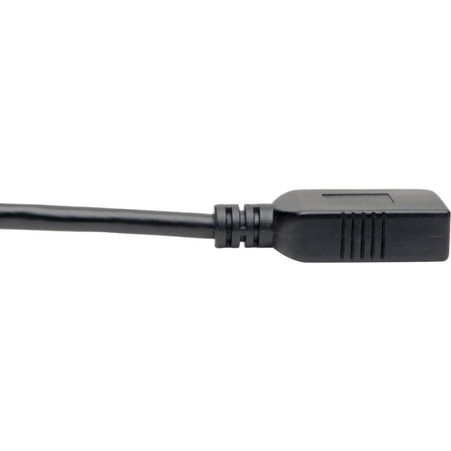 Tripp Lite Usb 3.1 Gen 1 (5 Gbps) Adapter Cable, Usb Type-C (Usb-C) To Usb Type-A M/F, 6-In. Length
