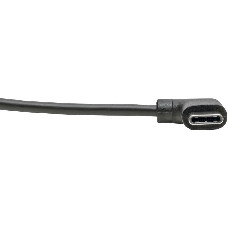 Tripp Lite Usb Type-A To Type-C Cable, M/M, Right-Angle Usb-C, 2.0, Thunderbolt 3 Compatible, 0.91 M
