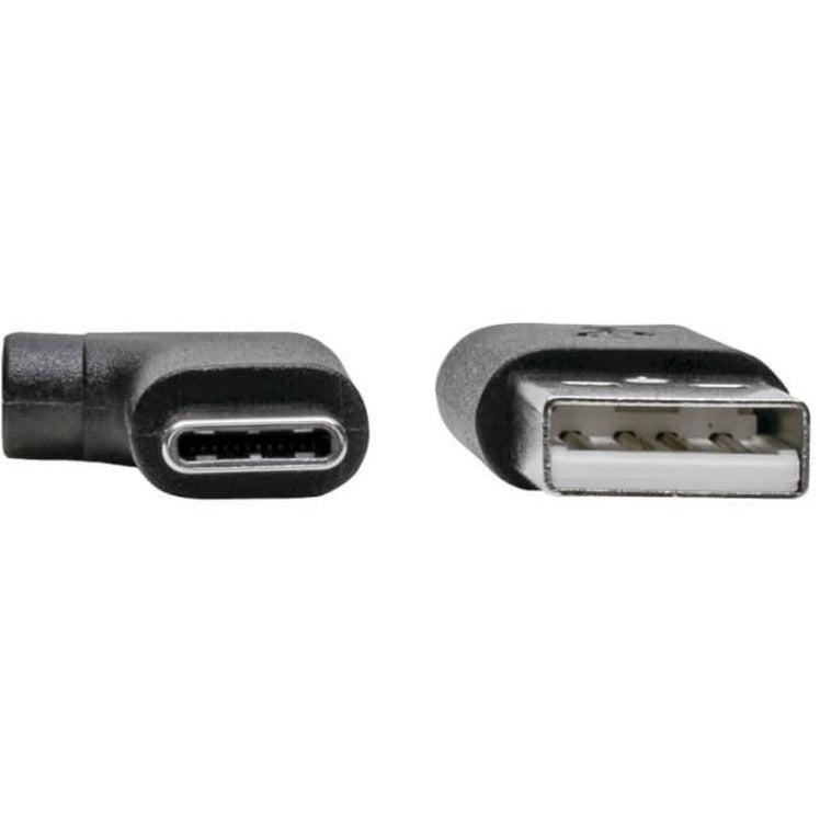 Tripp Lite Usb Type-A To Type-C Cable, M/M, Right-Angle Usb-C, 2.0, Thunderbolt 3 Compatible, 0.91 M