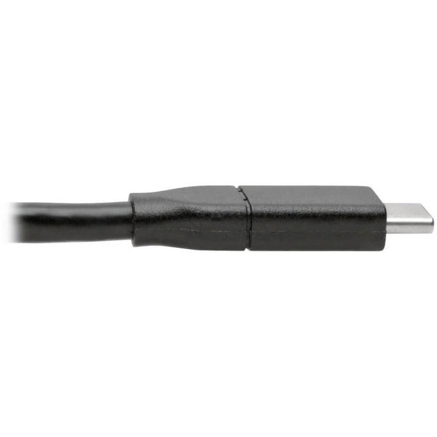 Tripp Lite Usb Type-C To Usb Type-C Cable (M/M) - 2.0, 5A Rating, Usb-If Certified, Thunderbolt 3 Compatible, 3.96 M