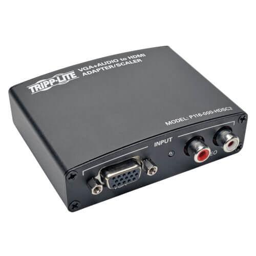 Tripp Lite Vga With Rca Stereo Audio To Hdmi Converter / Scaler