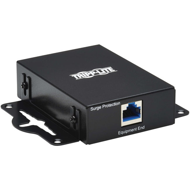 Tripp Lite by Eaton In-Line Network Surge Protector - 10 Gbps, Cat6a/8, Metal Case, IEC Compliant, TAA B110-SP-10G