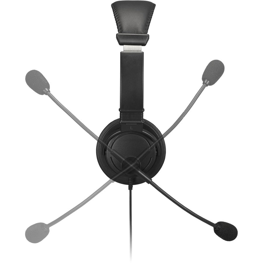 USB-A Headset with Microphone - Professional Computer Audio | Kensington K33065WW