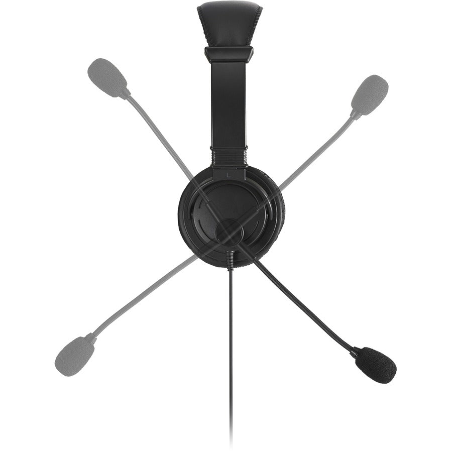 USB-C Headset with Microphone - Professional Business Communication | Kensington Classic K97457WW