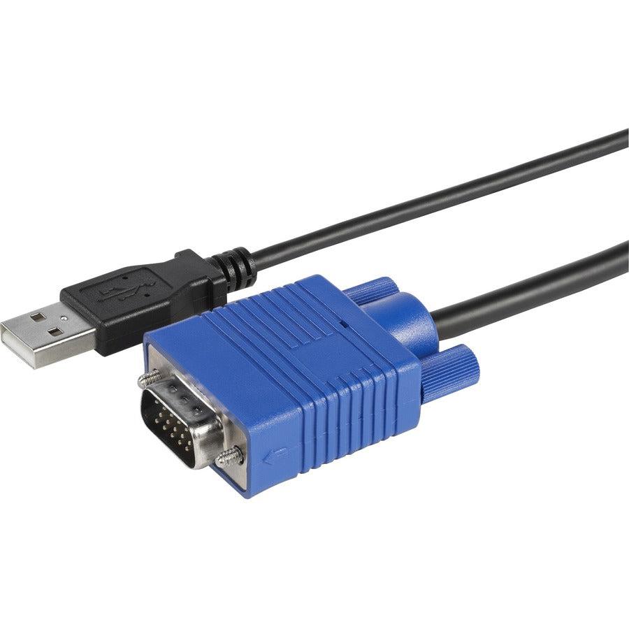 USB Crash Cart Adapter StarTech KVM Console File Transfer Video Capture TAA Compliant NOTECONS02