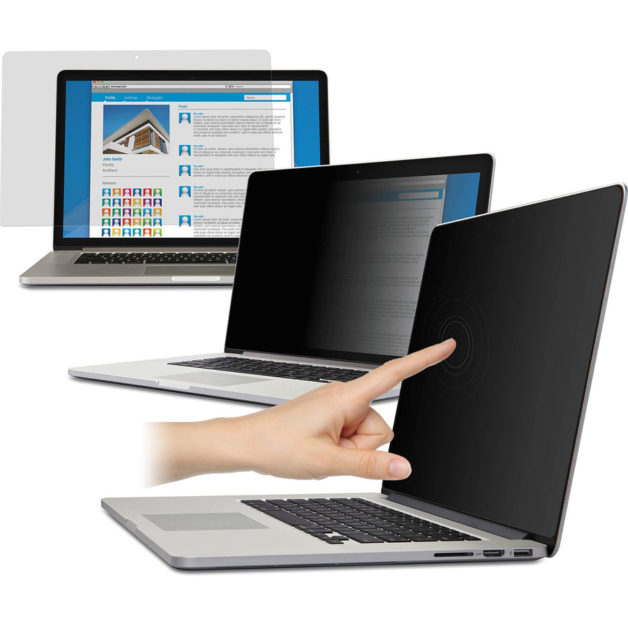 V7 15.6 Privacy Filter for Notebook - 16:9 Aspect Ratio Glossy" PS156W9