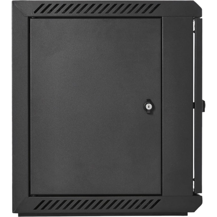 V7 9U Rack Wall Mount Glass Door Enclosure RMWC9UG450-1N