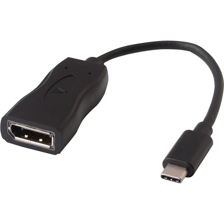V7 Black USB Video Adapter USB-C Male to DisplayPort Female V7UCDP-BLK-1E