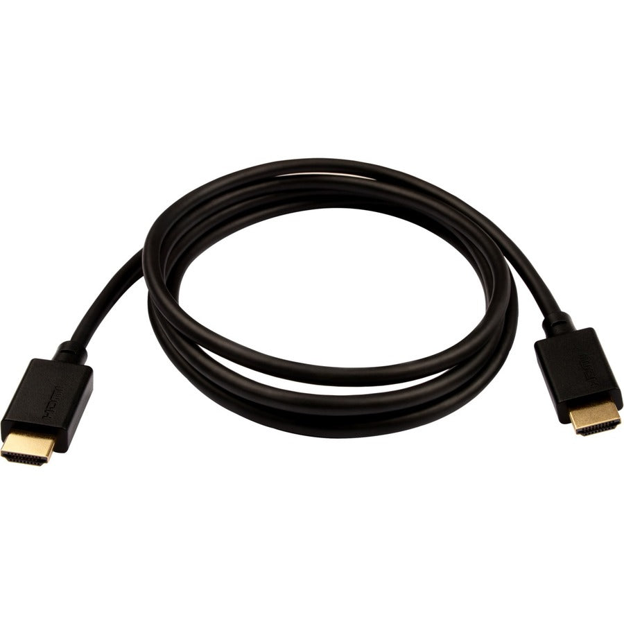 V7 Black Video Cable Pro HDMI Male to HDMI Male 2m 6.6ft V7HDMIPRO-2M-BLK