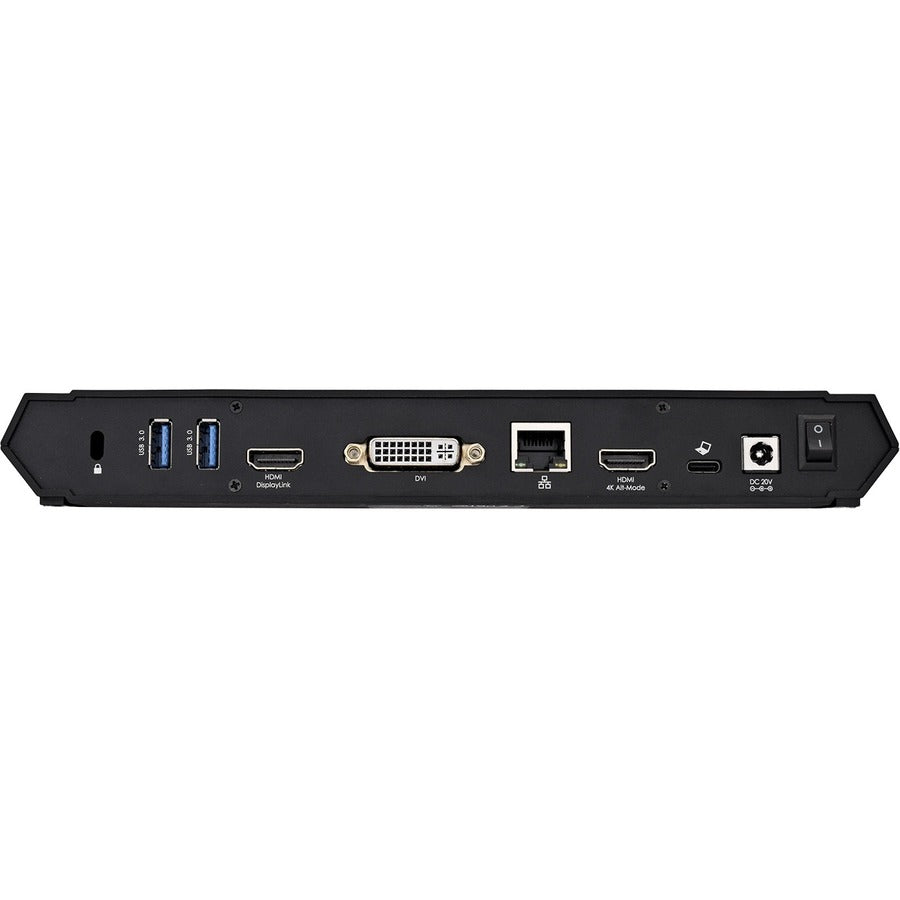 V7 DOCKUSBC USB-C Triple DisplayLink Docking Station