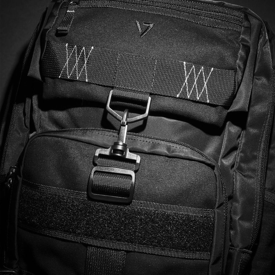V7 Elite Black Ops CBX16-OPS-BLK Carrying Case (Backpack) for 16 to 16.1" Notebook - Black"