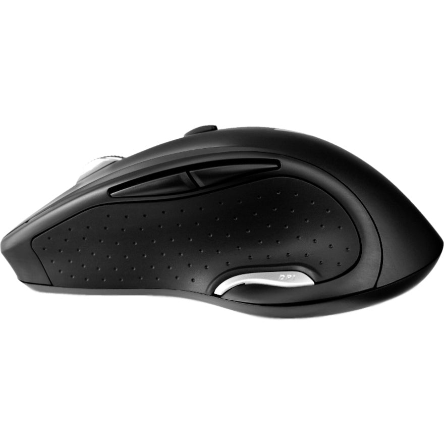 V7 MW600 6-Button Wireless Optical Mouse with Adjustable DPI - Black MW600-1N