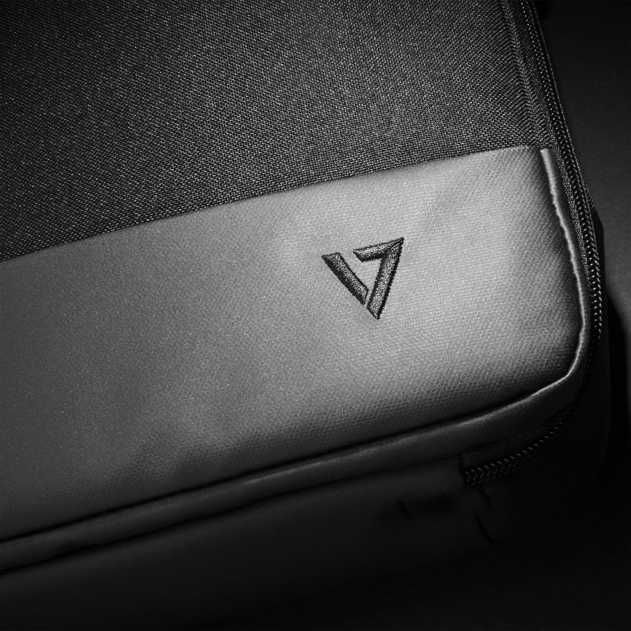 V7 Professional CCP17-ECO-BLK Carrying Case (Briefcase) for 17 to 17.3" Notebook - Black"