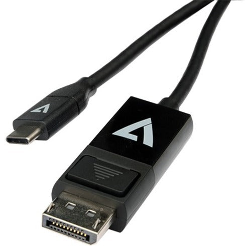 V7 USB-C Male to DisplayPort 1.2 Male 21.6 Gbps 4K UHD V7UCDP-2M