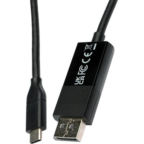 V7 USB-C Male to DisplayPort 1.2 Male 21.6 Gbps 4K UHD V7UCDP-2M
