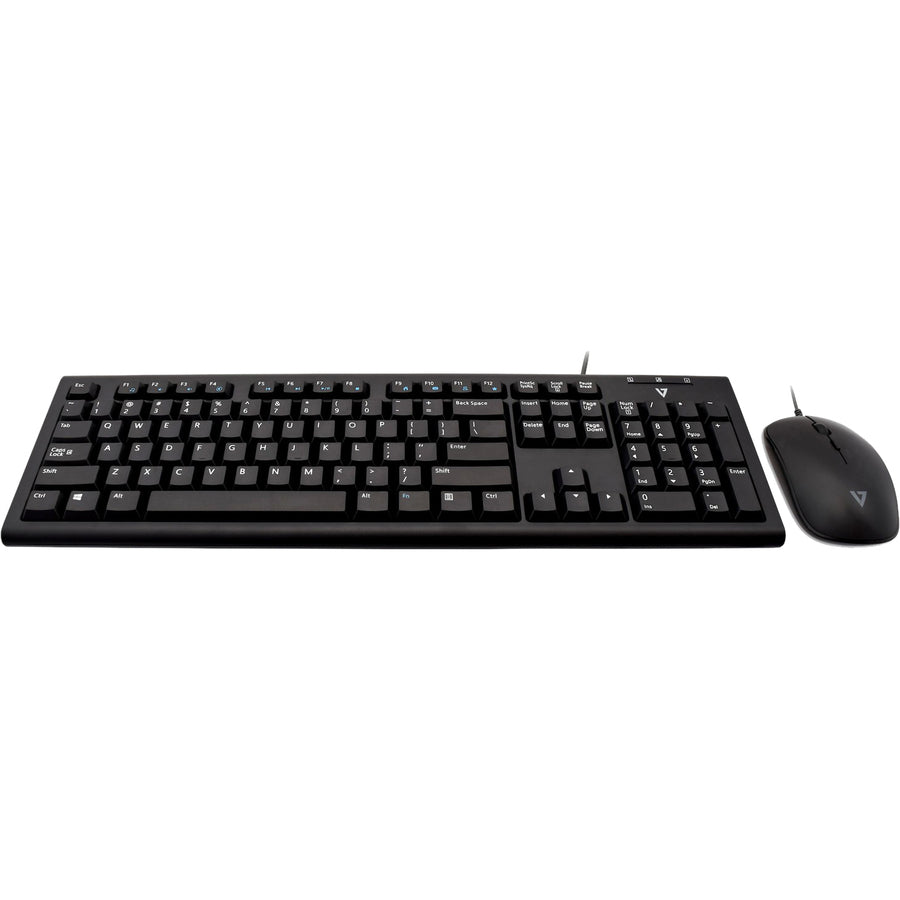 V7 Wired Keyboard and Mouse Combo CKU200US