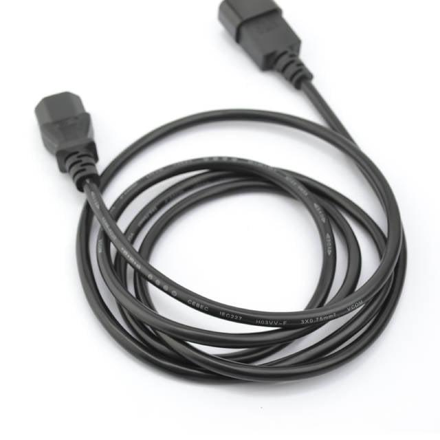 Vcom Ce001-6Feet 6Ft Ac Extension Power Cord
