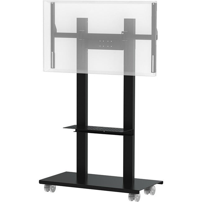 VFI Mobile Interactive Stand For Single/Dual Monitors SYZ80-CS55-B