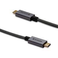 Verbatim 99674 Usb Cable 1.2 M Usb 3.2 Gen 1 (3.1 Gen 1) Usb C Black