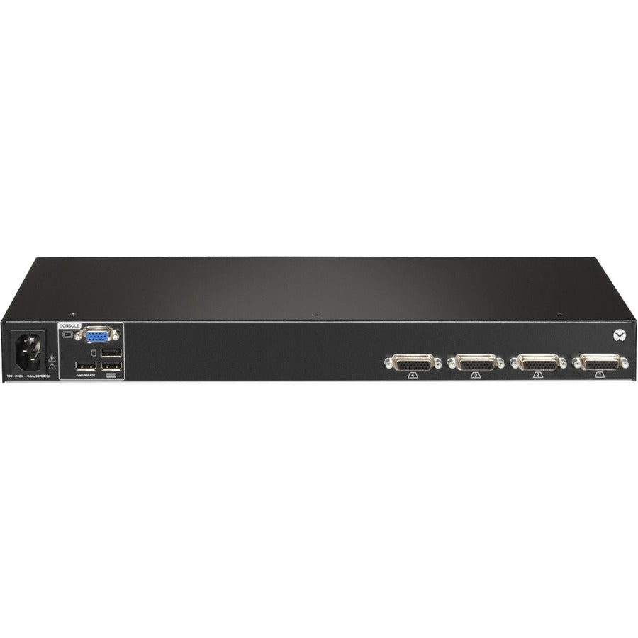 Vertiv Avocent 1X4 Kvm Switch With Usb, Push (Touch) Button Switching, Keystroke Switching,