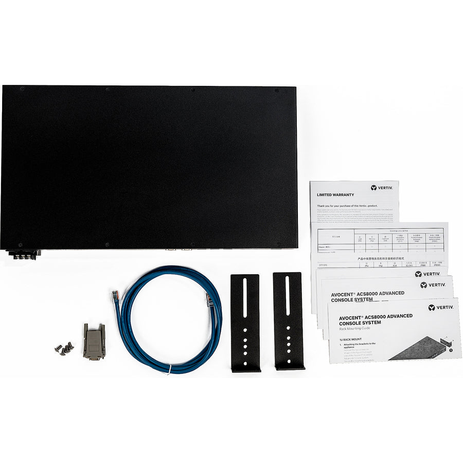 Vertiv Avocent 32-Port Acs 8000 With Dual Dc Power Supply And Analog Modem - Acs8032Mddc-400