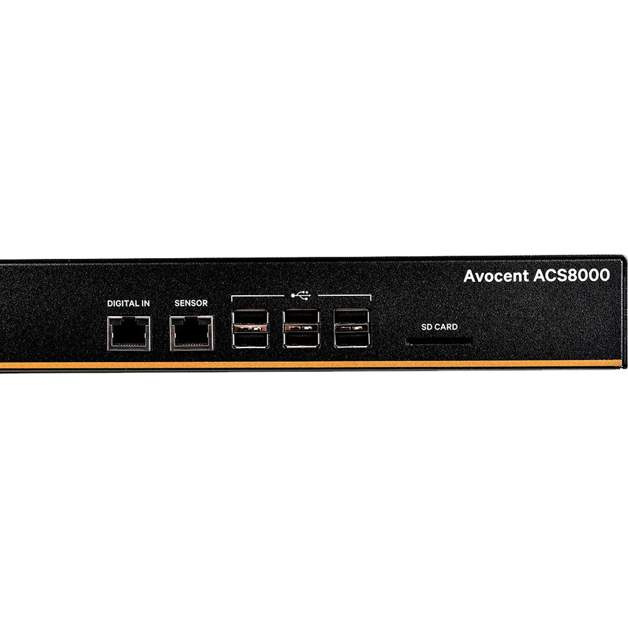 Vertiv Avocent 8-Port Acs 8000 With Single Dc Power Supply - Acs8008Sdc-400