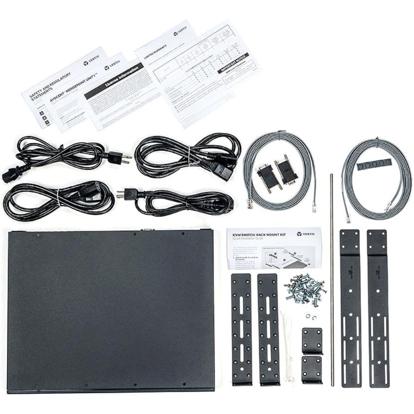 Vertiv Avocent Mpu2032Dac-001 Kvm Switch Black