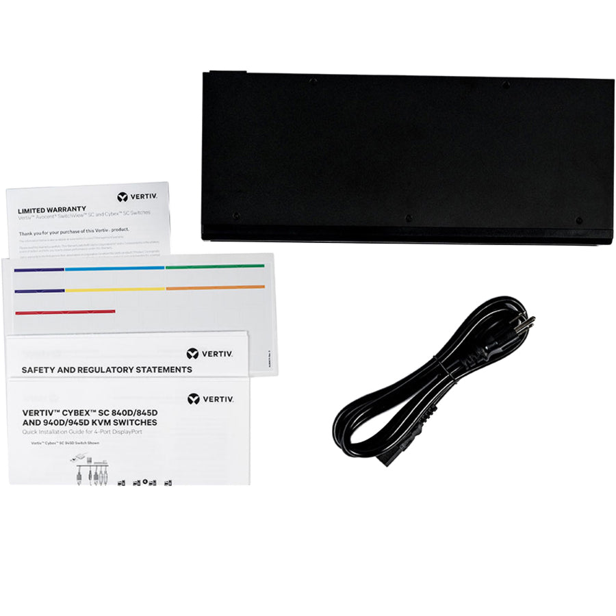 Vertiv Cybex Sc 840D Kvm Switch Rack Mounting Black