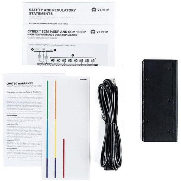 Vertiv Cybex Sc820Dp Kvm Switch Black