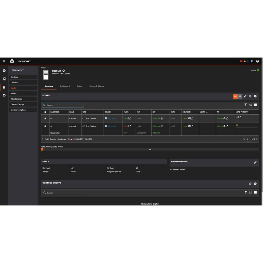 Vertiv Environet Alert Data Center Monitoring 200 Device License ENVA-DEV-200