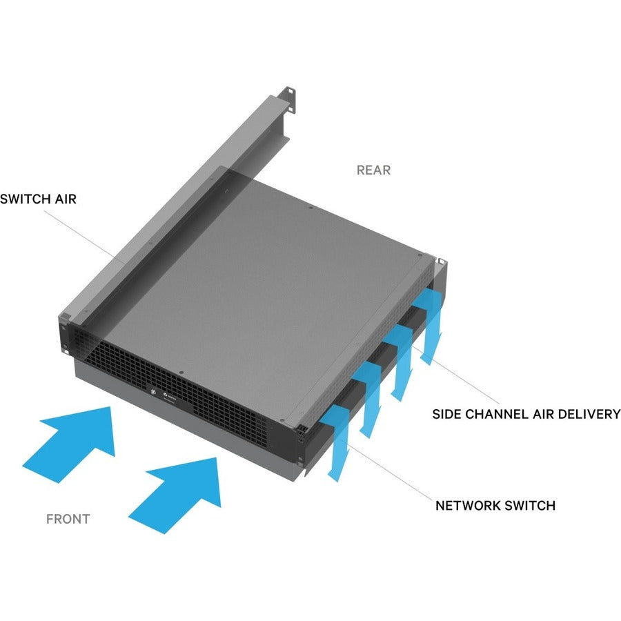 Vertiv Sa2-006 Network Equipment Chassis 2U Black