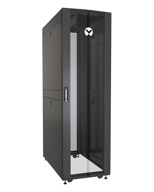 Vertiv Vr3100Sp Rack Cabinet 42U Freestanding Rack Black, Transparent